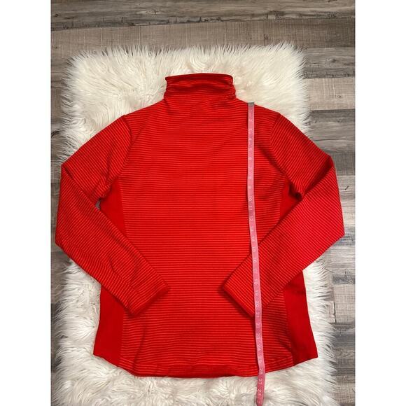 Duluth Trading Co S’no Sweat Coolmax knit funnel mock neck top sweater L - Picture 7 of 7